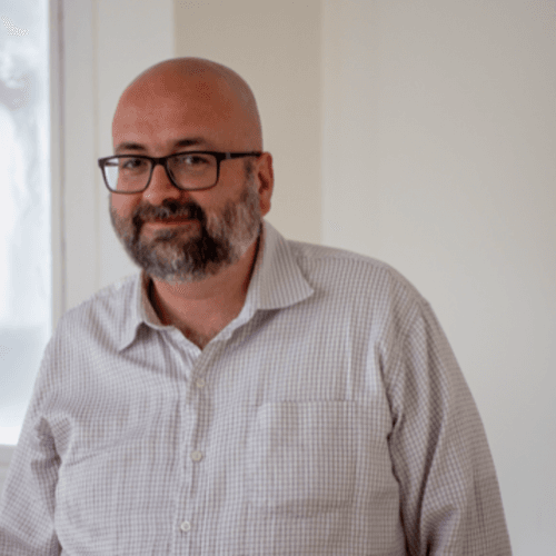 Roland Freisitzer, composer and conductor, pictured teaching or leading an ensemble at Jam Music Lab University in Vienna.