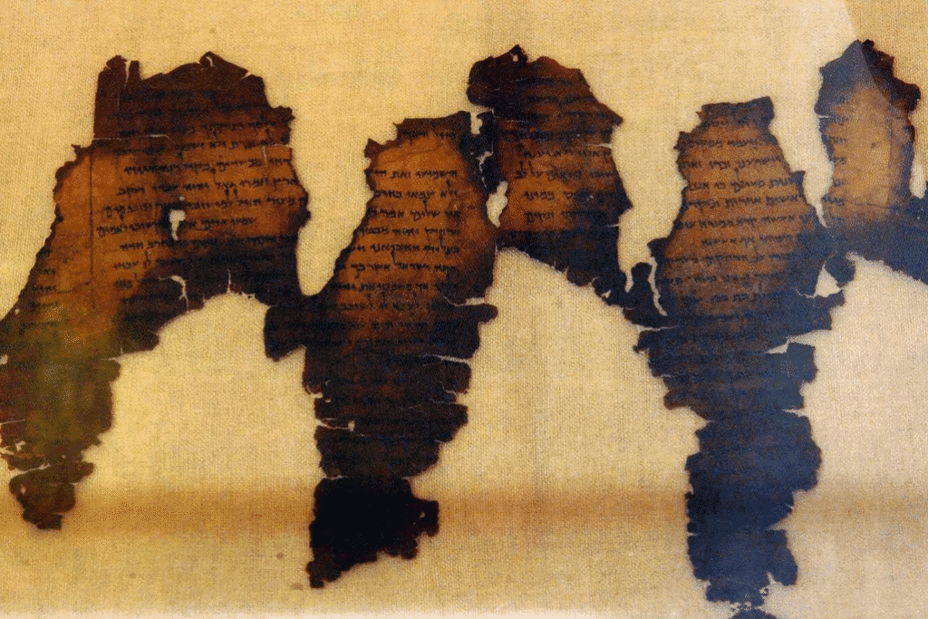 Ancient manuscripts holding deep religious and historical value.